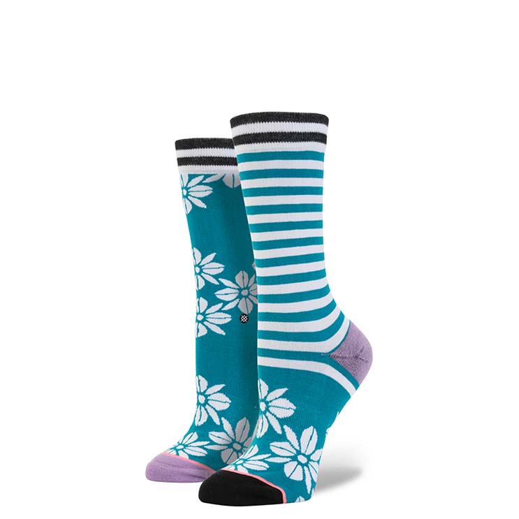 STANCE 襪子 - Hula-Flowers 永不結束的熱帶假期 女襪 - W3000HUL 1