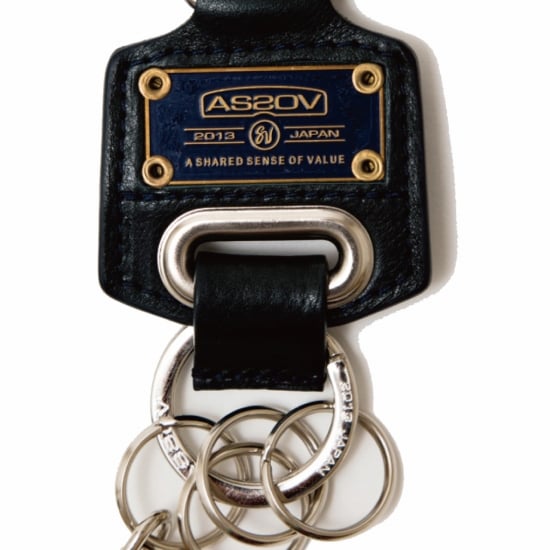 AS2OV - BRASS PLATE KEY RING / 銀扣吸睛 鑰匙圈 16