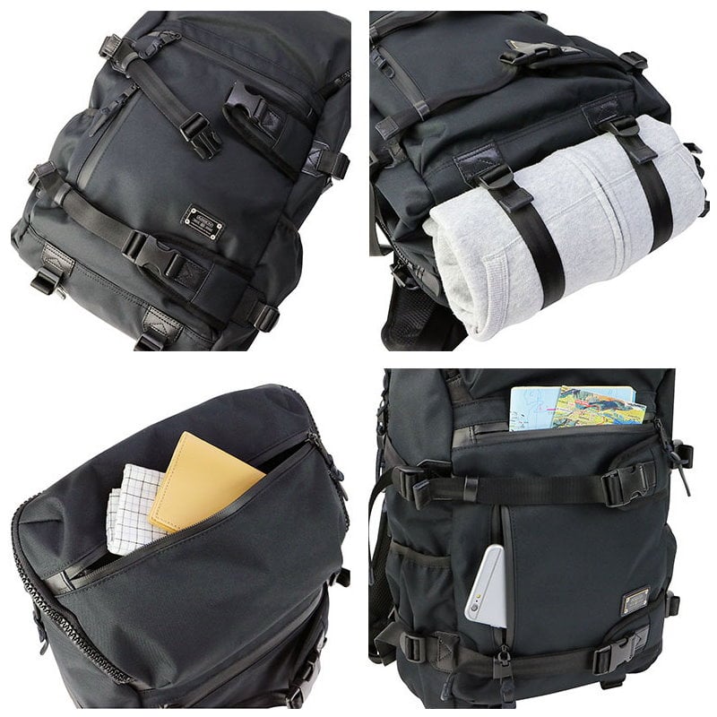 AS2OV – CORDURA DOBBY 305D ROUND ZIP BACK PACK 反向掀蓋式