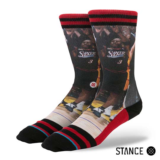 STANCE 襪子 - NBA Allen Iverson與「胯下之Lue」經典畫面 A.Iverson2 男襪 - M3150AI2 4