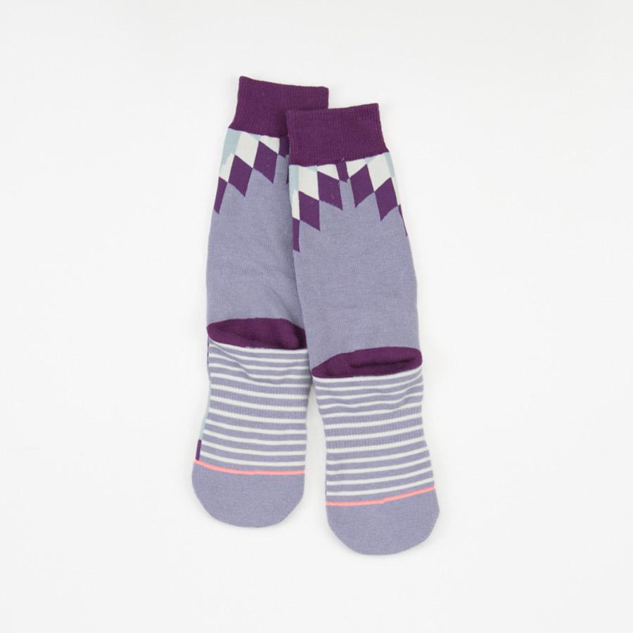 STANCE 襪子 - Mesa Grande 紫色幾何圖形 女襪 - W6300MES 6