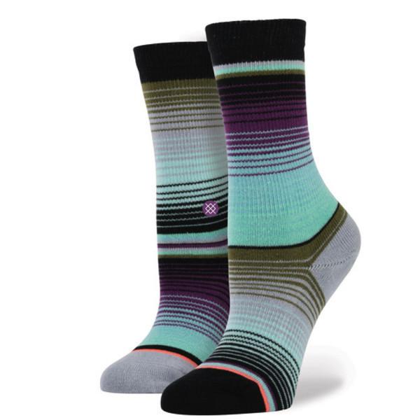STANCE 襪子 - Amiga 紫綠色漸層不對稱 女襪 - W6600AMI 5