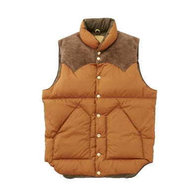 ROCKY MOUNTAIN FEATHERBED - DOWN VEST NYLON BROWN 咖啡色羽絨背心 9