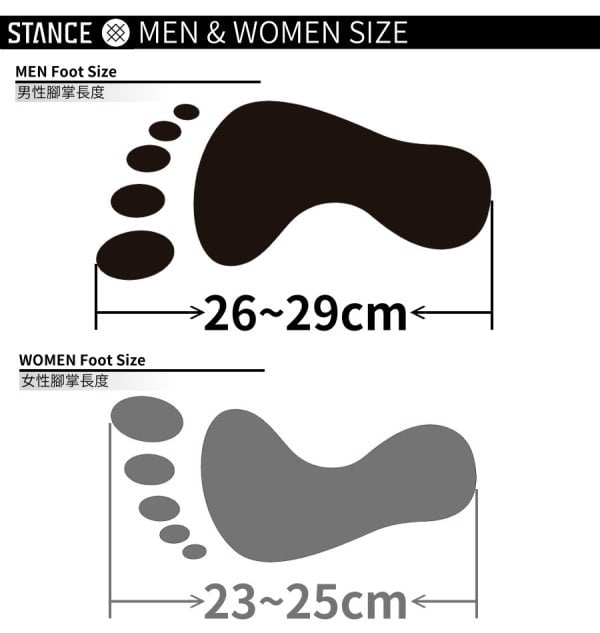 STANCE 襪子 - 異材質拼接 Elephant 男襪 - M3110ELE 3