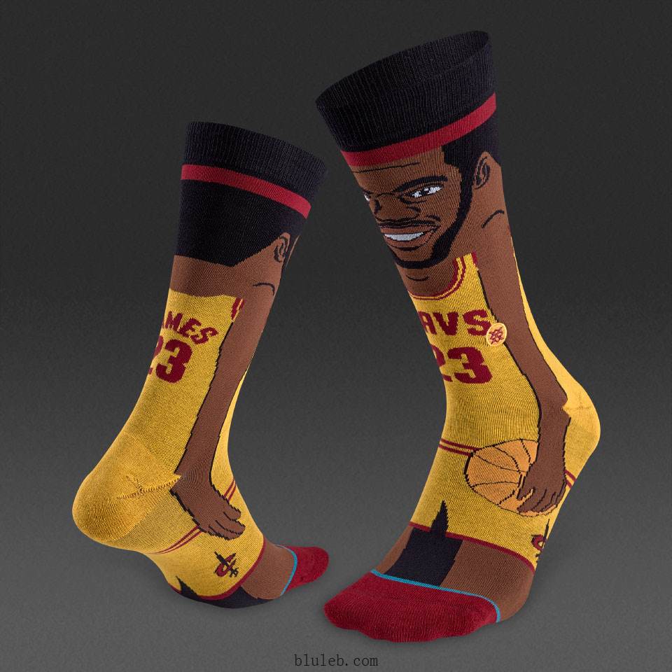 STANCE 襪子 – NBA L. JAMES 勒布朗 · 詹姆士 卡通款 男襪 – M545C16LJA 8