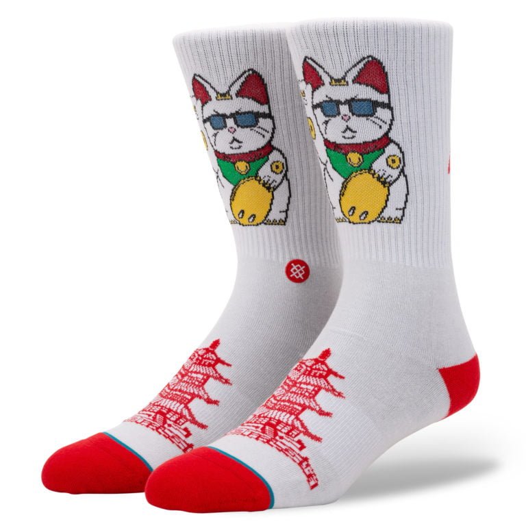 STANCE 襪子 - 日本招財貓 男襪 - M546C18TYE-WHY 1