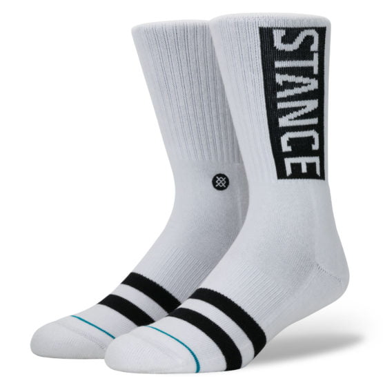 STANCE 襪子 - 休閒款白色男襪 - M556D17OGG-WHT 4