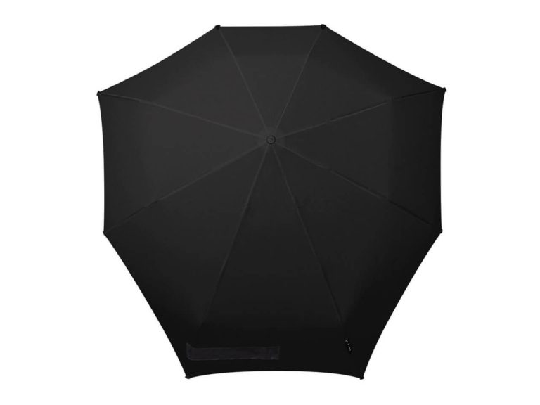 senz° 盛世 - Foldable Umbrella Manual 摺疊防風傘 – Pure Black / 燕尾黑 2