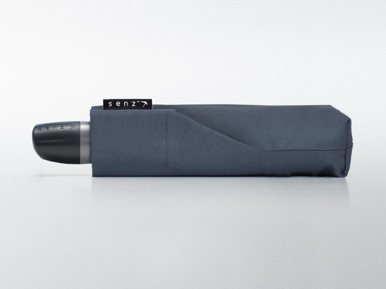senz° 盛世 - Foldable Umbrella Manual 摺疊防風傘 – Pure Black / 燕尾黑 4