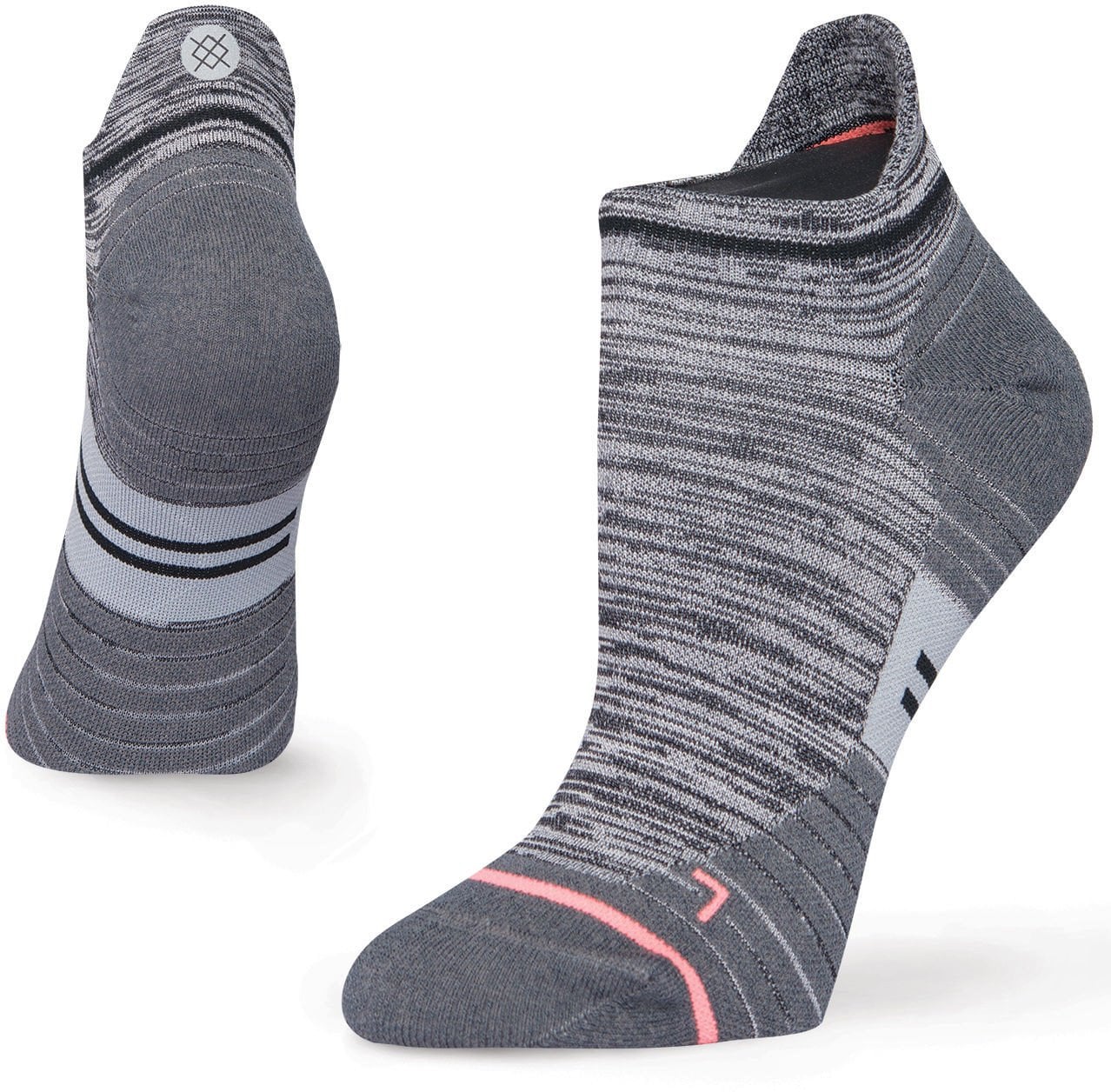 STANCE 襪子 – UNCOMMON SOLID TAB 慢跑機能款 女襪 – W248C17UNC-GRY 1