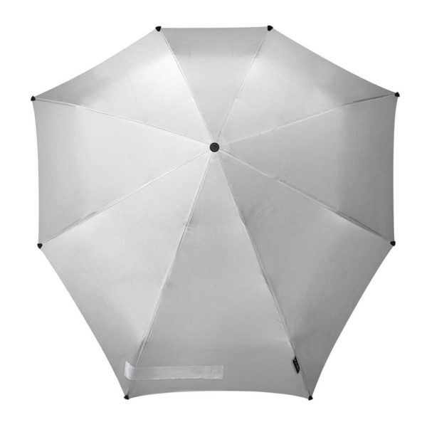 senz° 盛世 - Foldable Umbrella Manual 摺疊防風傘 – Shiny Silver / 耀銀灰 6