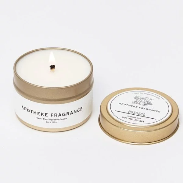 APOTHEKE FRAGRANCE – Travel Tin Candle / 旅遊型錫罐蠟燭 - TEARS RAIN 香味 8