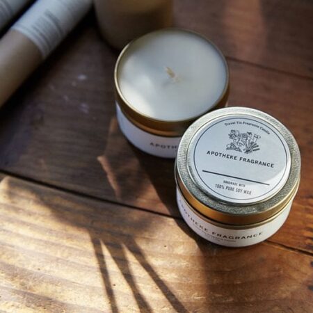 APOTHEKE FRAGRANCE – Travel Tin Candle / 旅遊型錫罐蠟燭 - WHITE TEA 香味 11