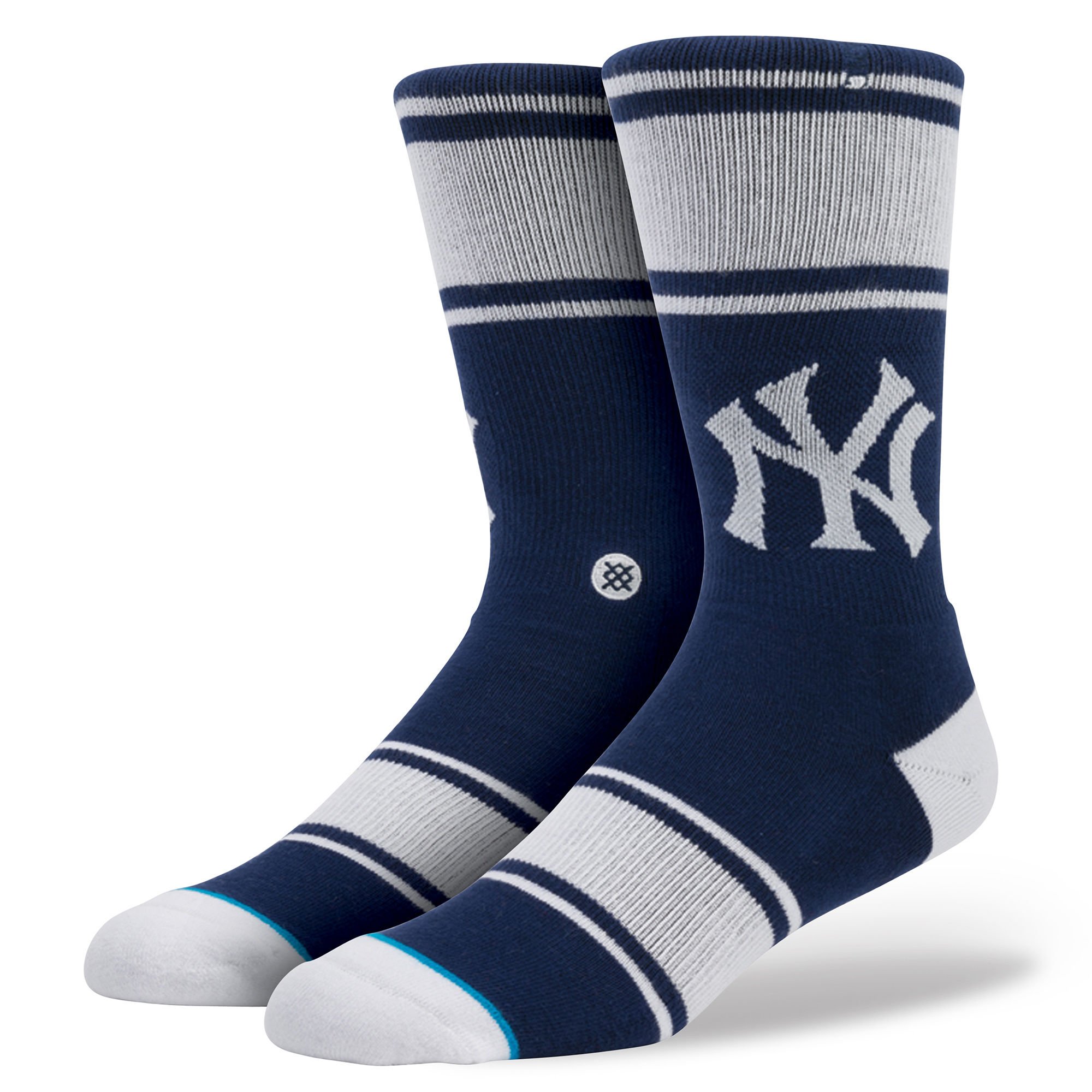 STANCE 襪子 - MLB 紐約洋基隊 NY PINSTRIPE 男襪 - M3110A5PIN-BLK 1