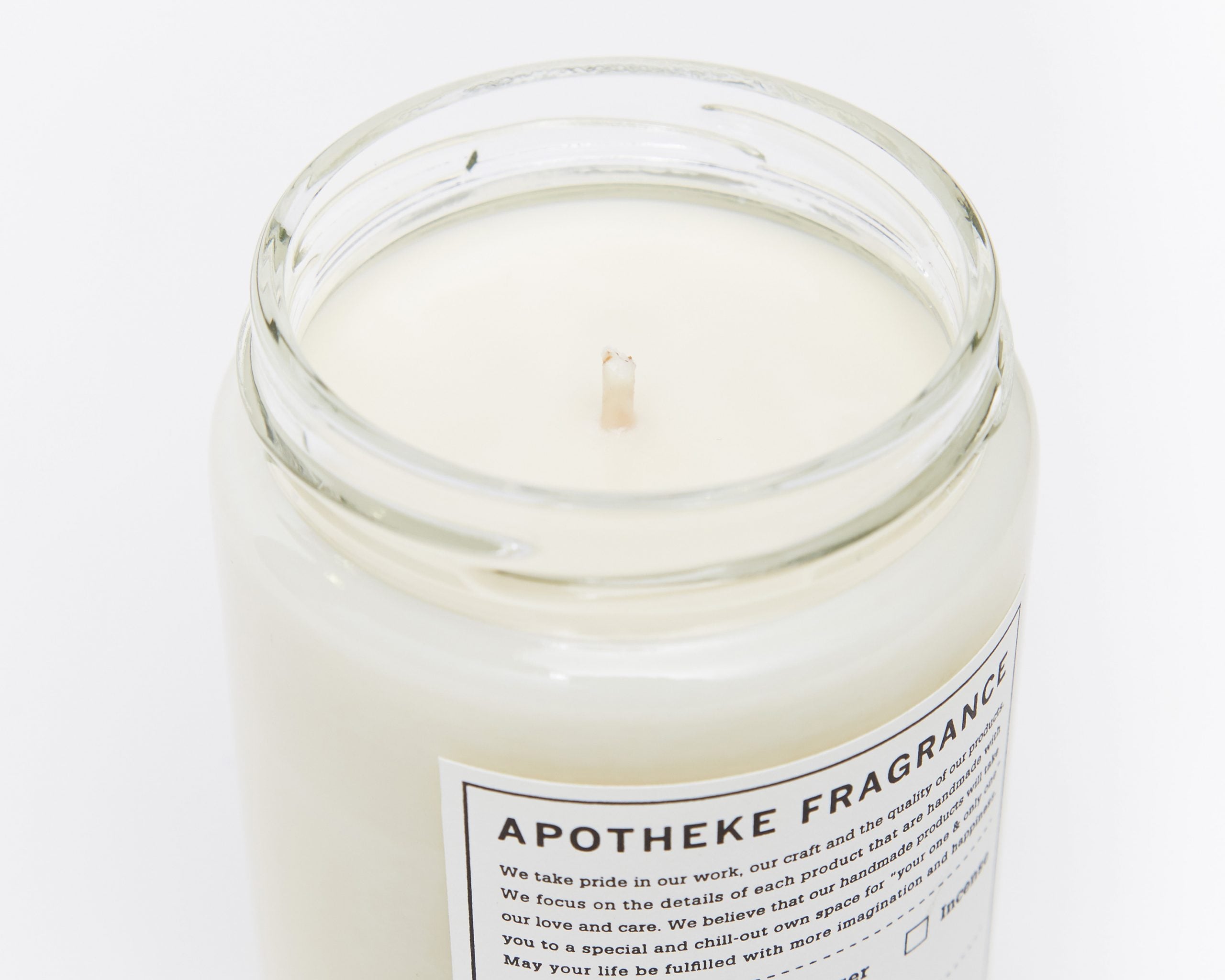 APOTHEKE FRAGRANCE – Glass Jar Candle / 玻璃罐裝蠟燭 - TEARS RAIN 香味 7
