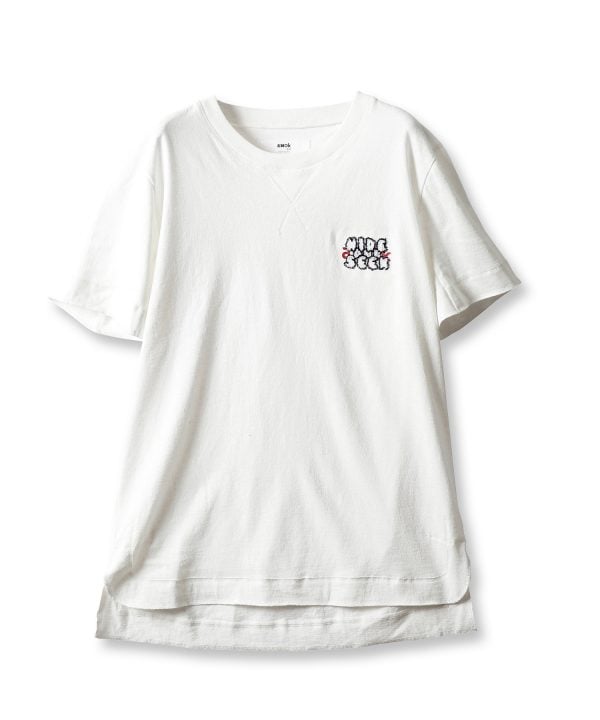 AMOK – LOGO TEE / 毛圈布繡章 T 恤 14
