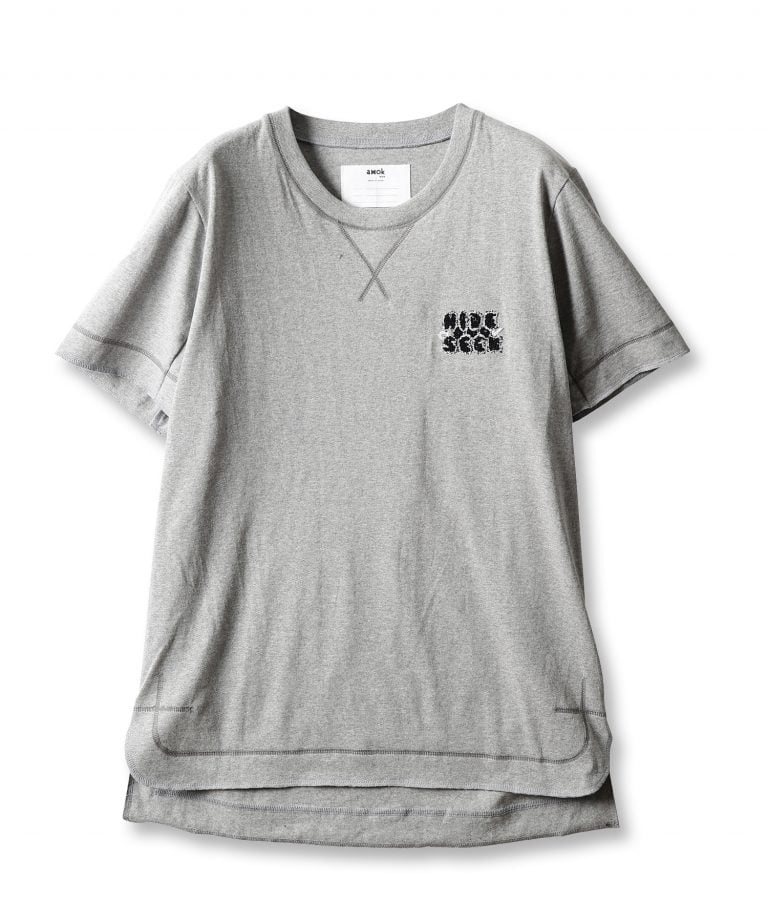 AMOK – LOGO TEE / 毛圈布繡章 T 恤 2