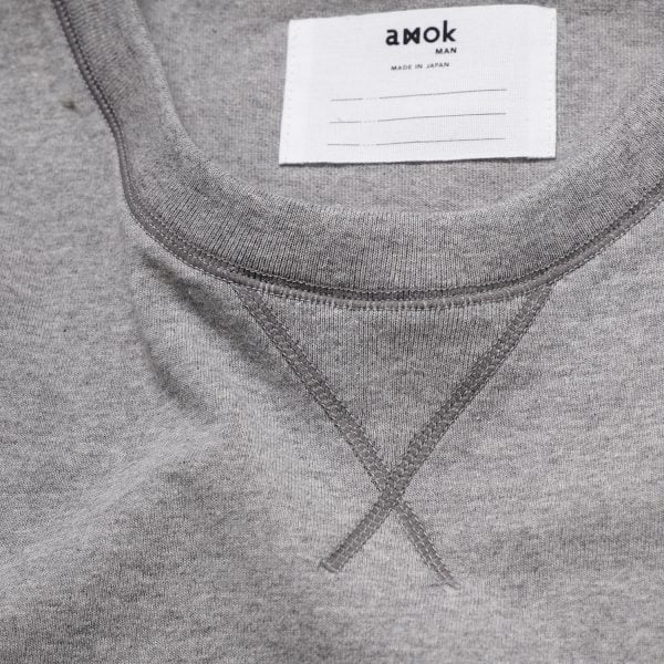 AMOK – LOGO TEE / 毛圈布繡章 T 恤 12