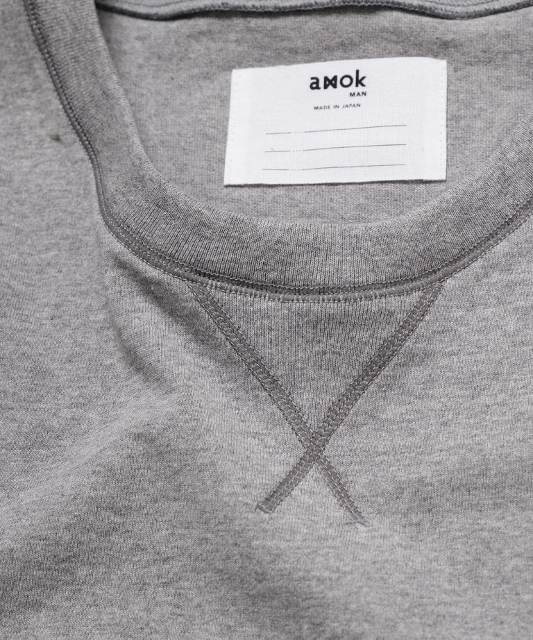 AMOK – LOGO TEE / 毛圈布繡章 T 恤 6