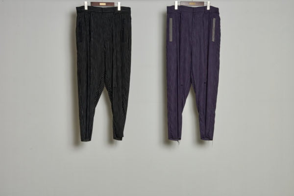 BEDj.w.FORD – Two Tucks Stripe Pants / 綁帶條紋寬褲 12
