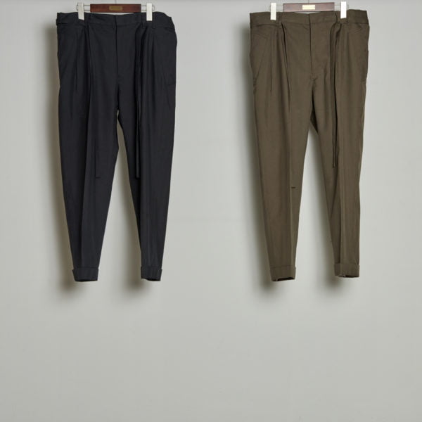BEDj.w.FORD – Cropped Pants / 反摺設計長褲 4