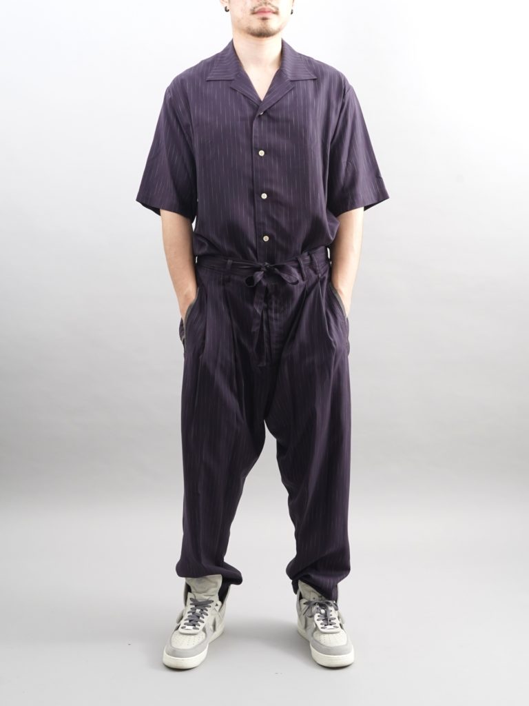 BEDj.w.FORD – Two Tucks Stripe Pants / 綁帶條紋寬褲 3