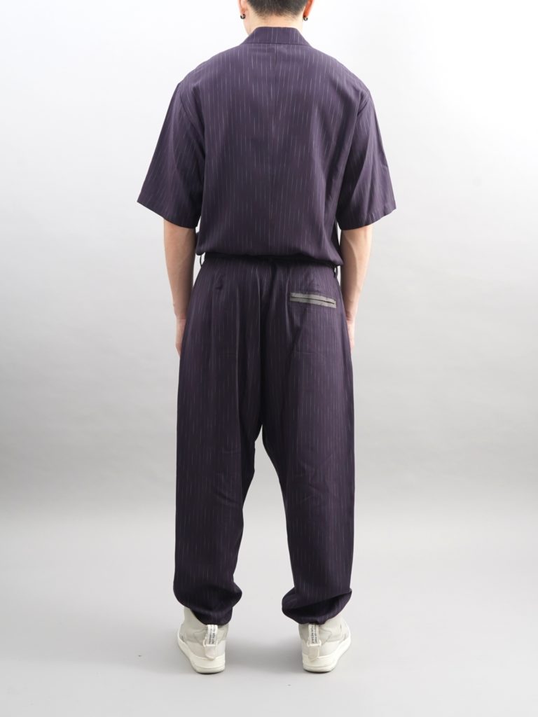 BEDj.w.FORD – Two Tucks Stripe Pants / 綁帶條紋寬褲 5