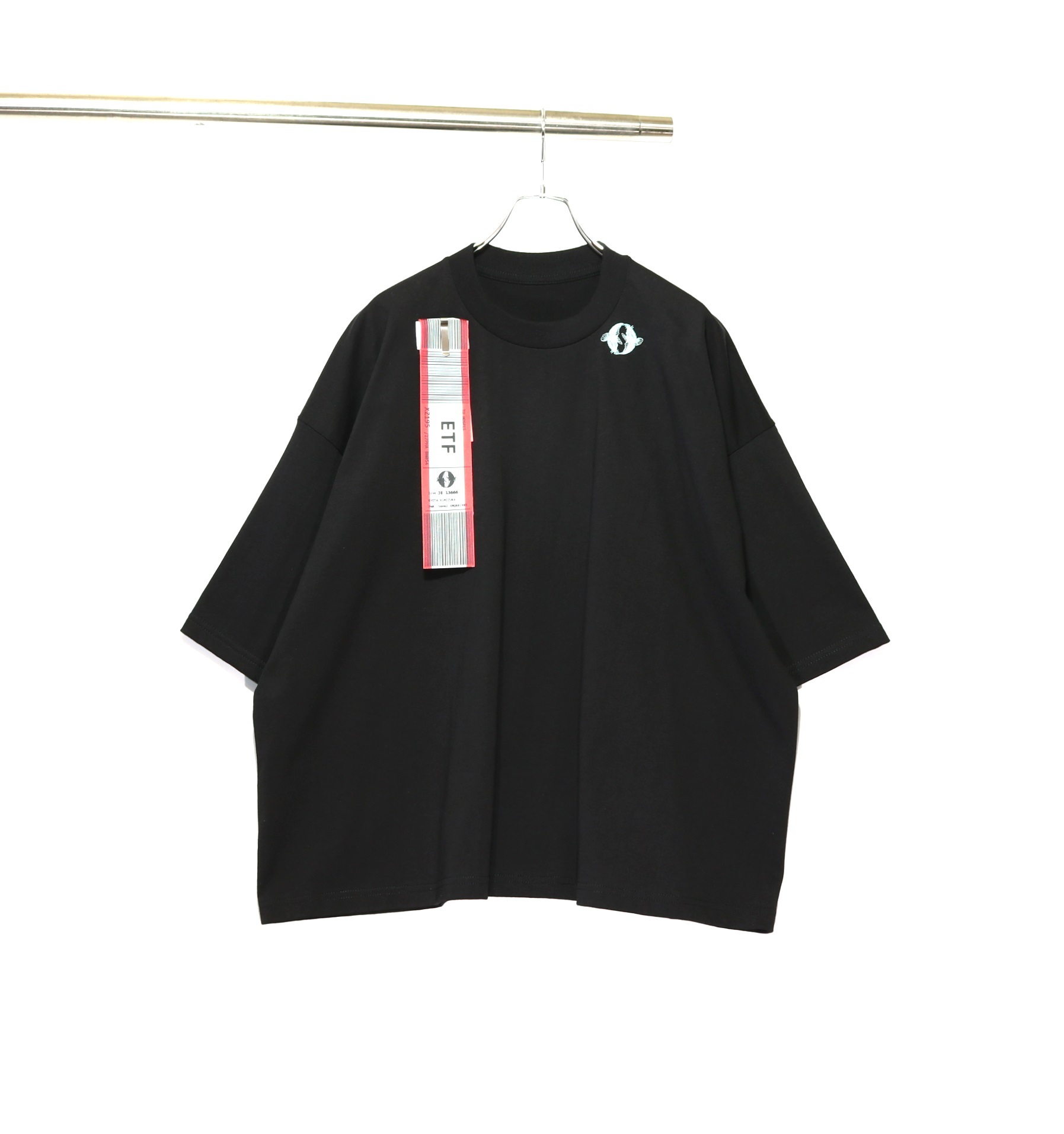 elephant TRIBAL fabrics – LEAVE BAGGAGE FAT-T / 行李標籤T恤 (白) 13