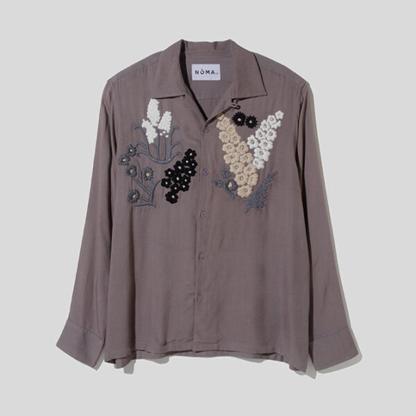 NOMA t.d. – Floral Emb. Shirt / 20FW 立體花卉刺繡襯衫 4