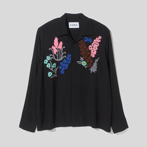 NOMA t.d. – Floral Emb. Shirt / 20FW 立體花卉刺繡襯衫 5