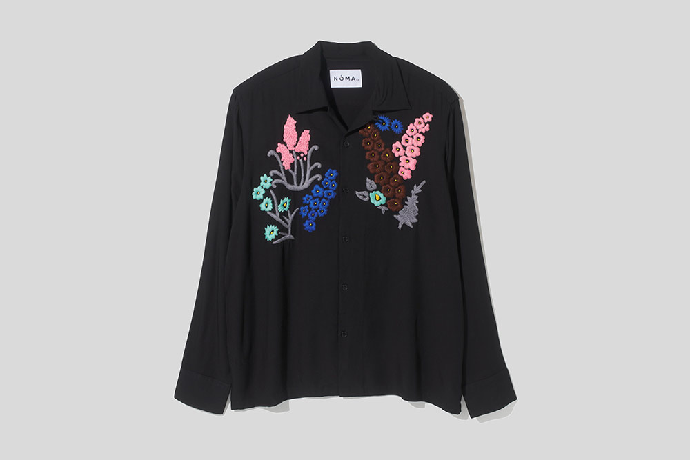 NOMA t.d. – Floral Emb. Shirt / 20FW 立體花卉刺繡襯衫 9
