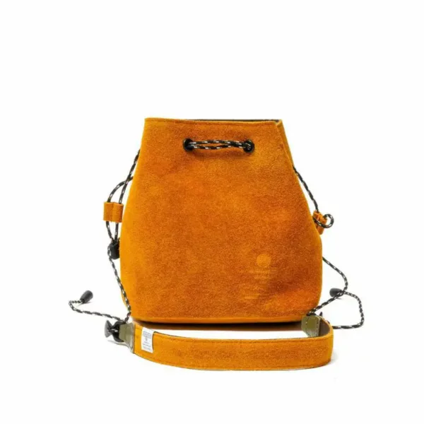 AS2OV 第八系列 – WATER PROOF SUEDE MINI DRAW STRING SHOULDER / 防潑水麂皮水桶迷你小包
