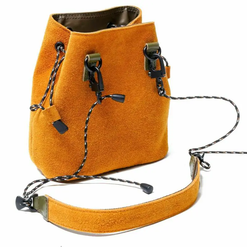AS2OV 第八系列 – WATER PROOF SUEDE MINI DRAW STRING SHOULDER / 防潑水麂皮水桶迷你小包 82