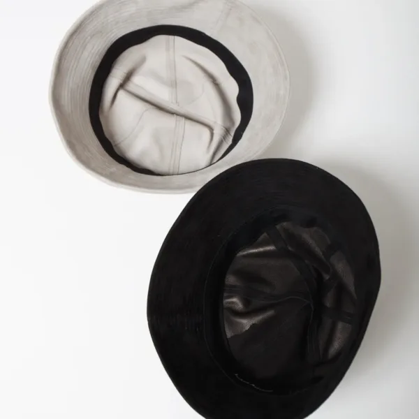 Indietro Association – Peace Hat 094 羊皮麂皮鐘形帽 18