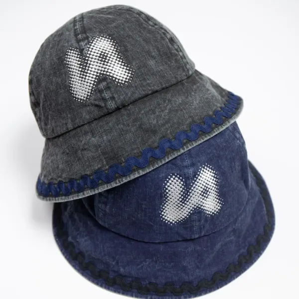 Indietro Association – IA Logo Metro Hat 128 刺繡標誌丹寧鐘形帽 24