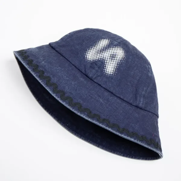 Indietro Association – IA Logo Metro Hat 128 刺繡標誌丹寧鐘形帽 20