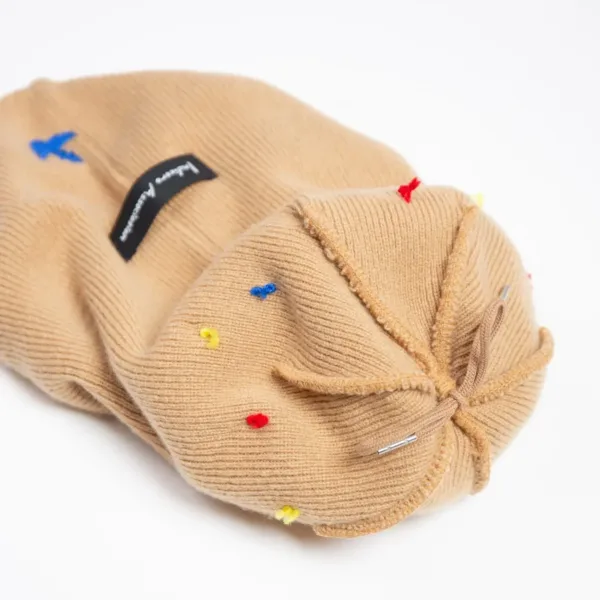 Indietro Association – IA Paint Embroidery Knit Cap 135 潑漆刺繡毛球針織帽 18