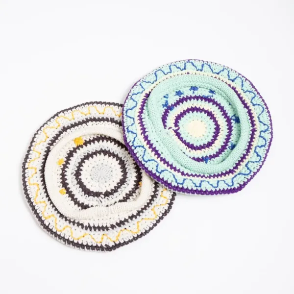Indietro Association – IA Twinkle Star Knit Beret 140 星星刺繡條紋針織貝雷帽 17