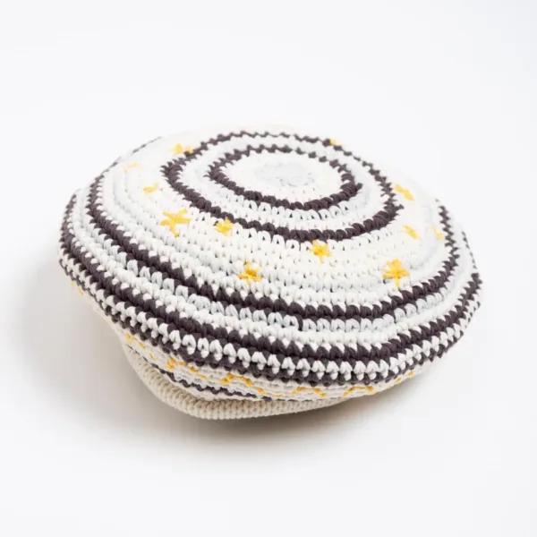 Indietro Association – IA Twinkle Star Knit Beret 140 星星刺繡條紋針織貝雷帽 24