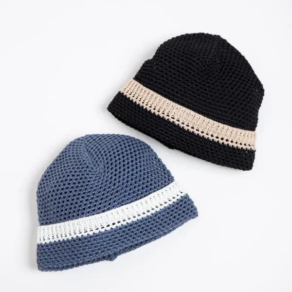 Indietro Association – IA Crochet Knit Cap 147 鉤針風針織帽