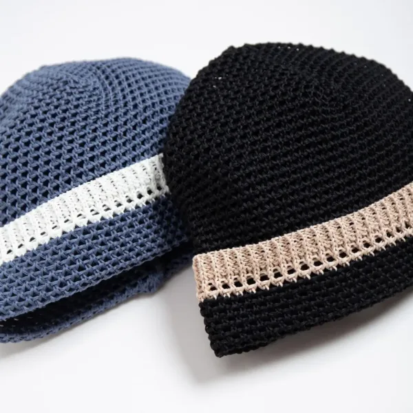Indietro Association – IA Crochet Knit Cap 147 鉤針風針織帽 14