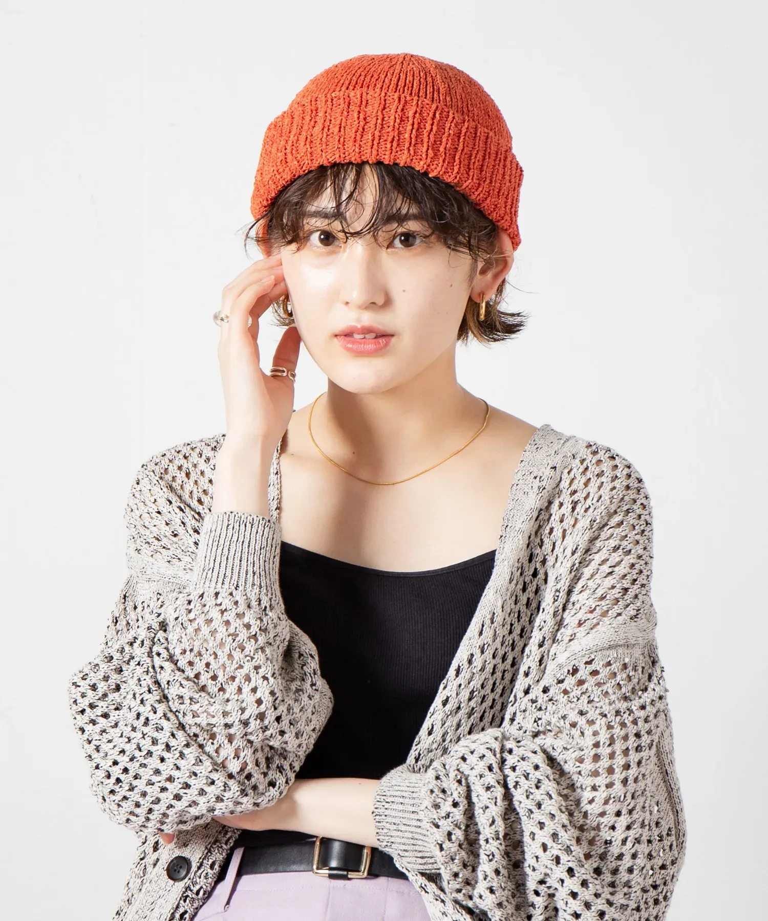 RACAL – Japanese Paper Roll Knit Watch 和紙針織捲邊帽 52