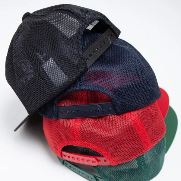 RACAL – Rasta Message Snap Back Mesh Cap 1428 拉斯塔字樣平簷網帽 11
